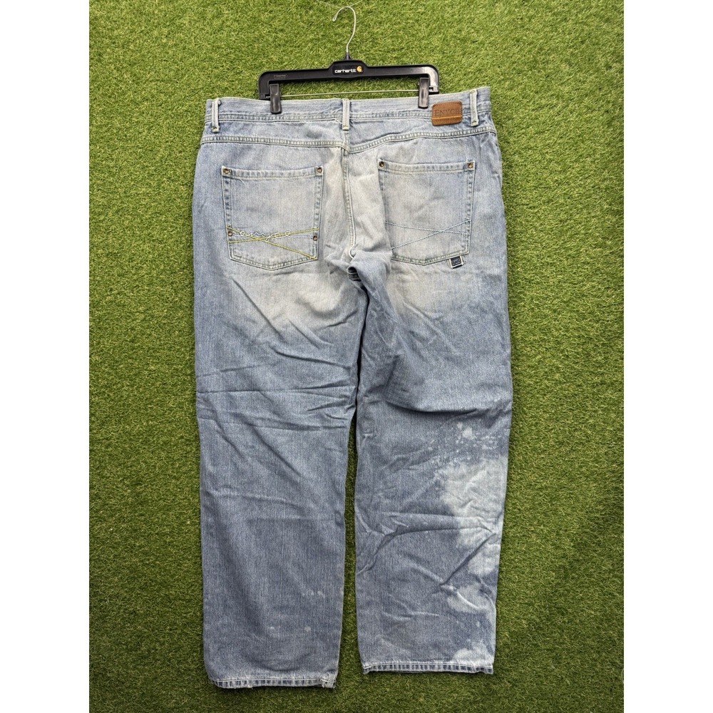 Enyce Jeans Mens 44x33 Y2K Wide Leg Baggy Hip Hop Skater JNCO Casual 2000s 90s